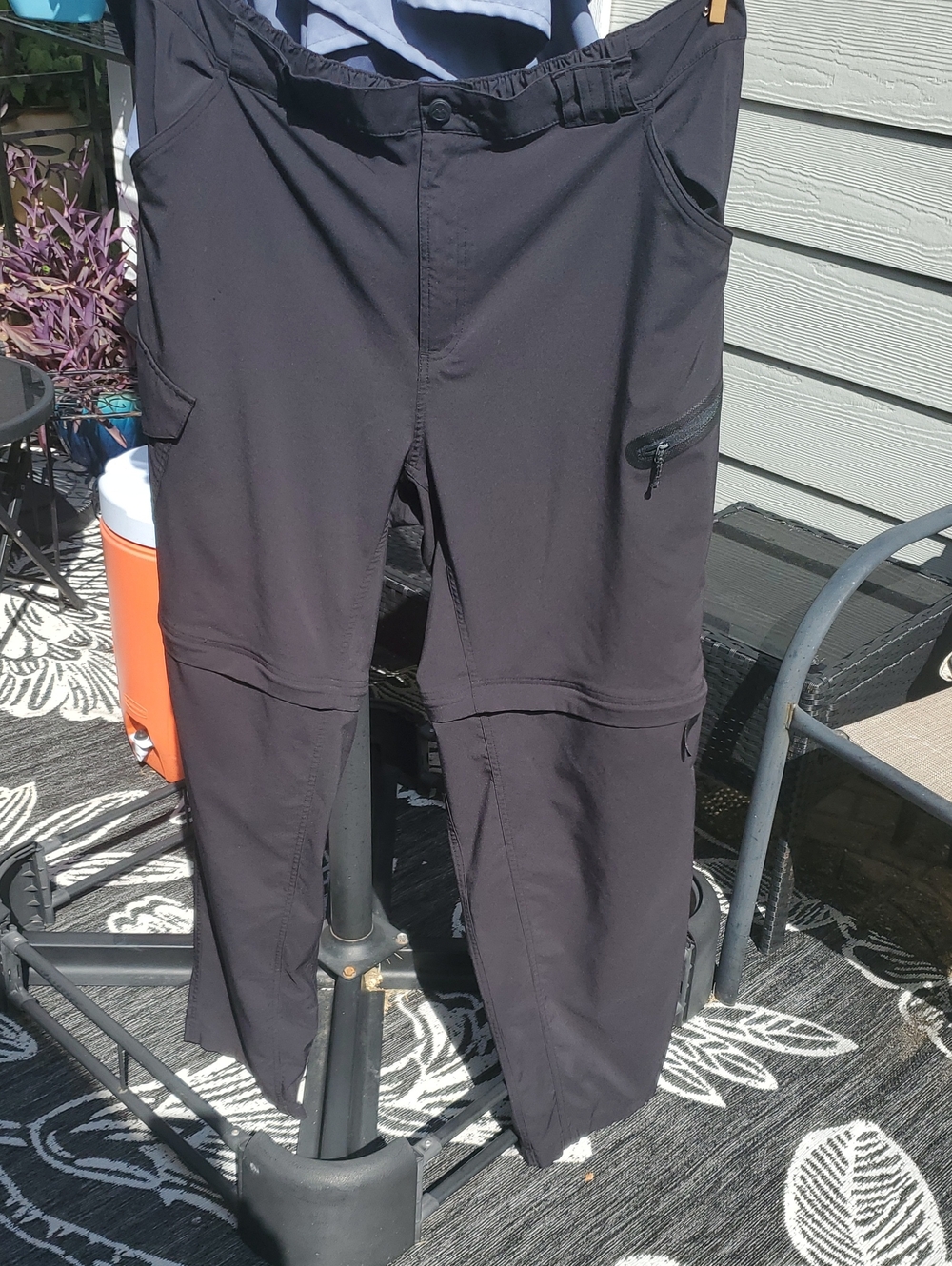 Big & Tall Black Magellan Mens 2 XL Outdoors Black Fishing Or Outdoor Wear Pants